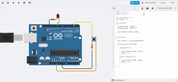 arduino pushbutton