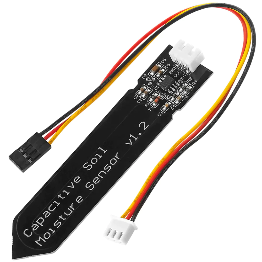 Capacitive soil moisture sensor