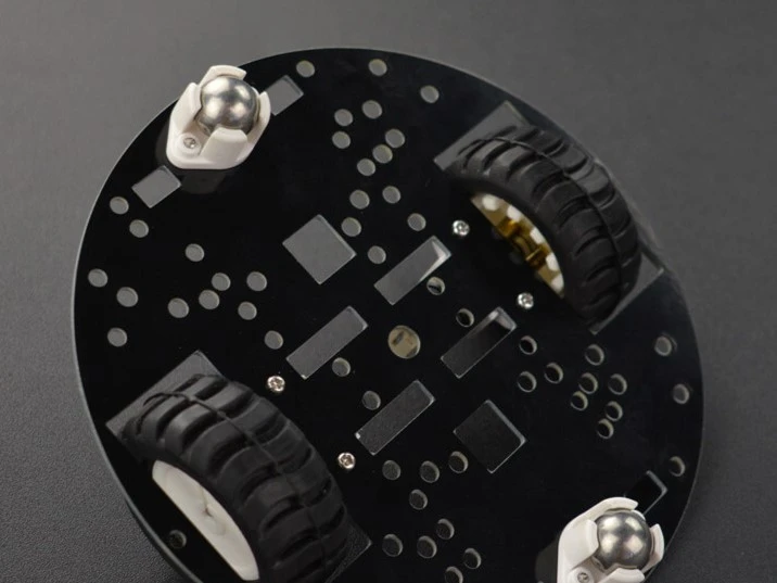 miniq 2wd robot assembly